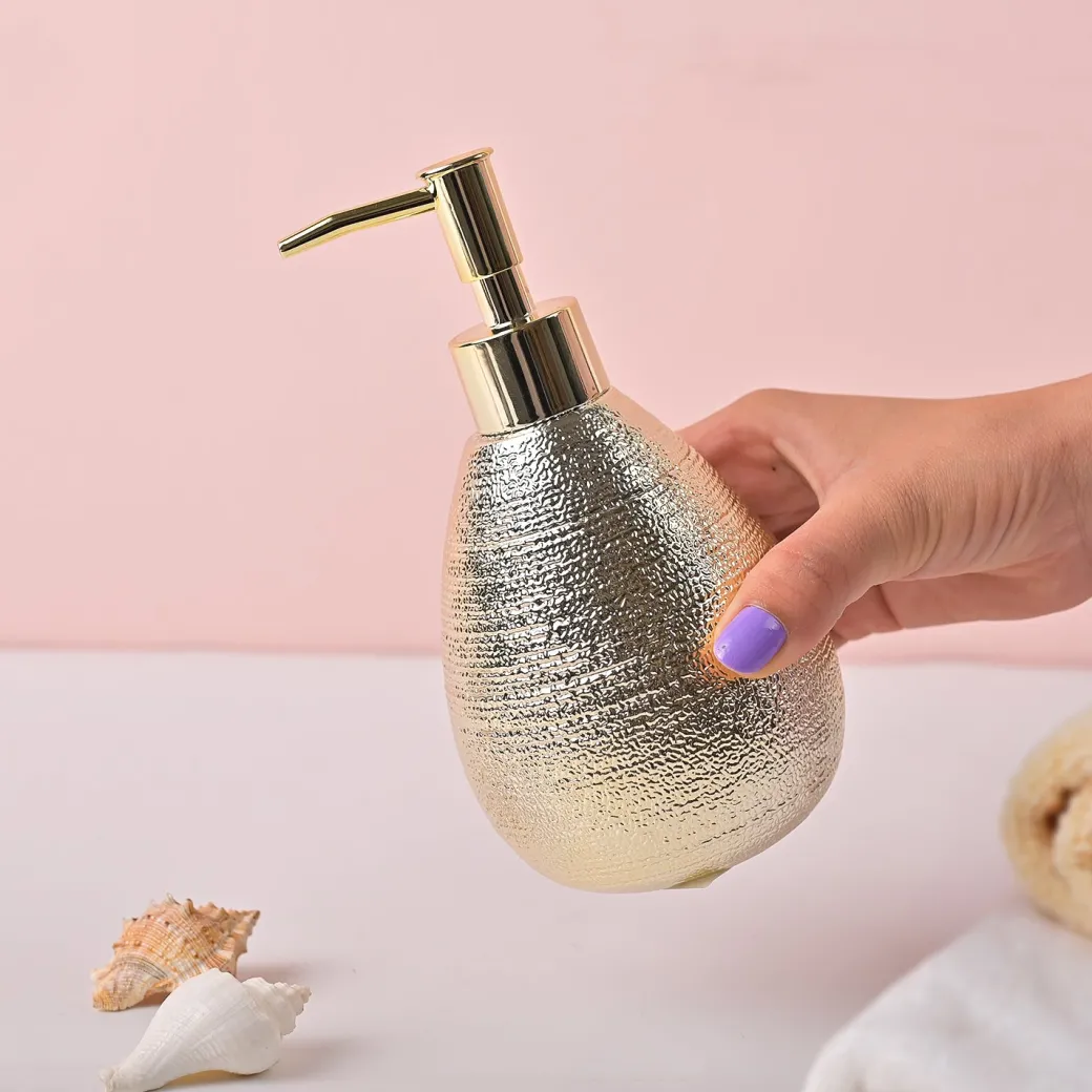 VON CASA Gold Stone Soap Dispenser