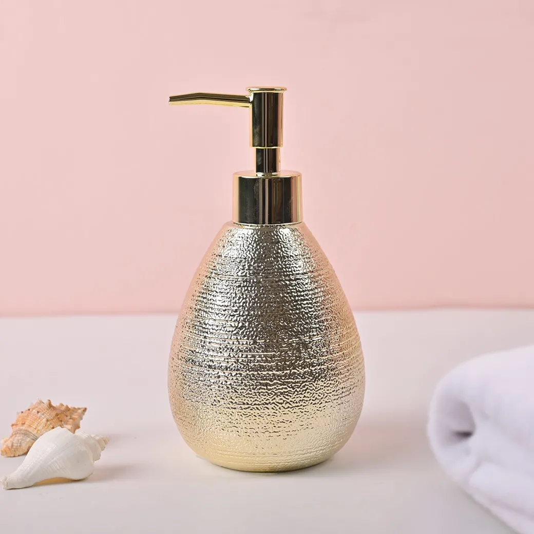 VON CASA Gold Stone Soap Dispenser
