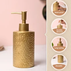 VON CASA Golden Soap Dispenser - 330ml
