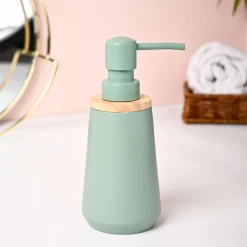 VON CASA Green Polyresin Soap Dispenser - 180ml