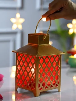 VON CASA Iron Golden + Red Lantern