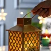 VON CASA Iron Golden + Yellow Lantern