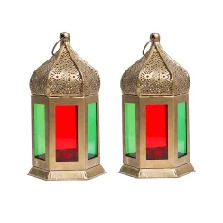 VON CASA Lantern Set Of 2