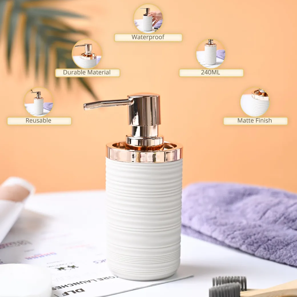 VON CASA Light Beige Soap Dispenser