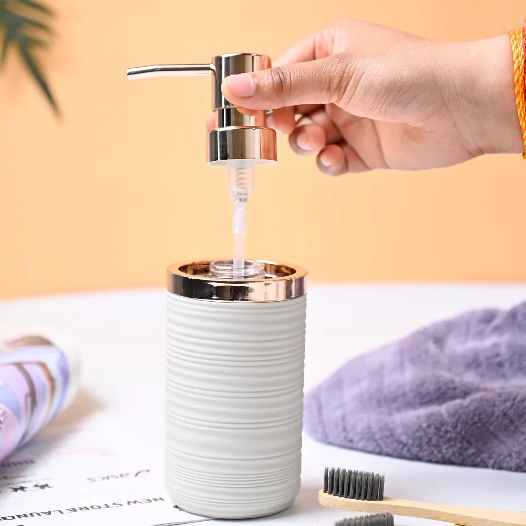 VON CASA Light Beige Soap Dispenser