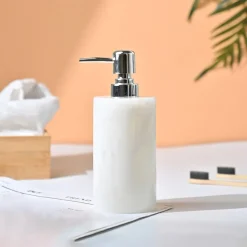 VON CASA White Soap Dispenser - 400Ml