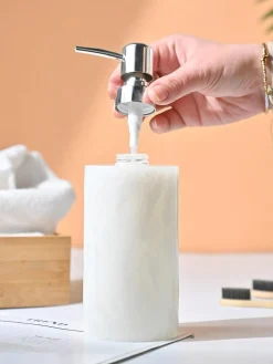 VON CASA White Soap Dispenser - 400Ml