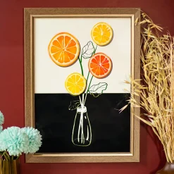 Wall Décor Painting - Fruit Flower Pot