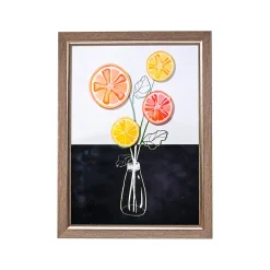 Wall Décor Painting - Fruit Flower Pot