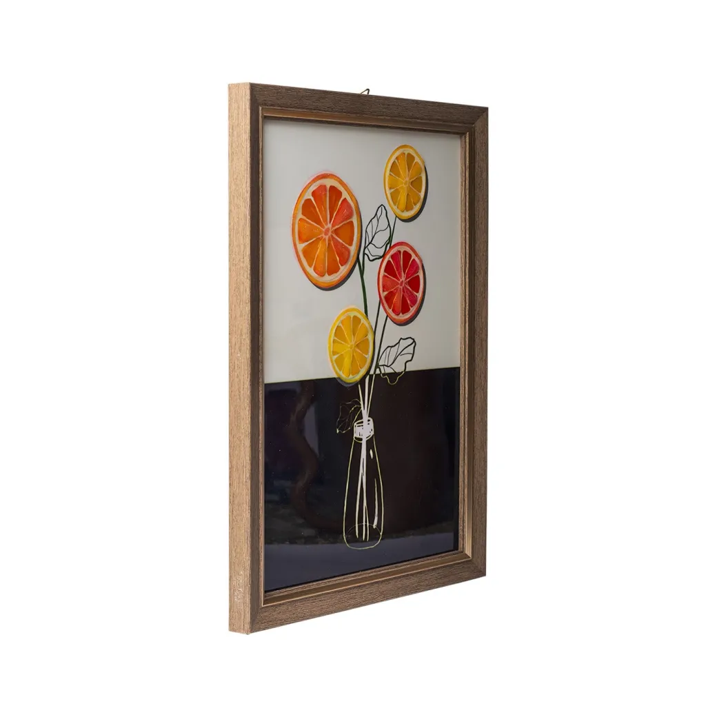 Wall Décor Painting - Fruit Flower Pot