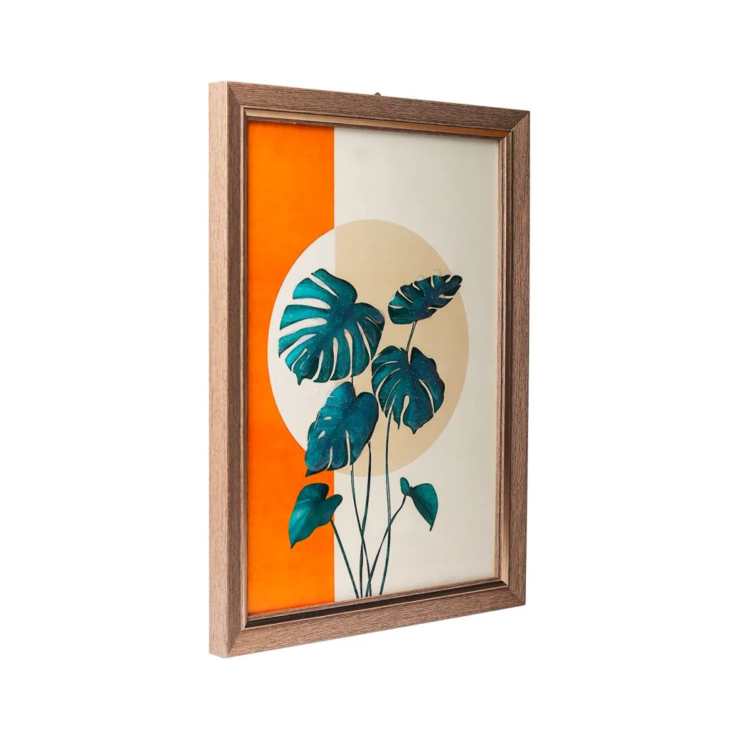 Wall Décor Painting - Leafs