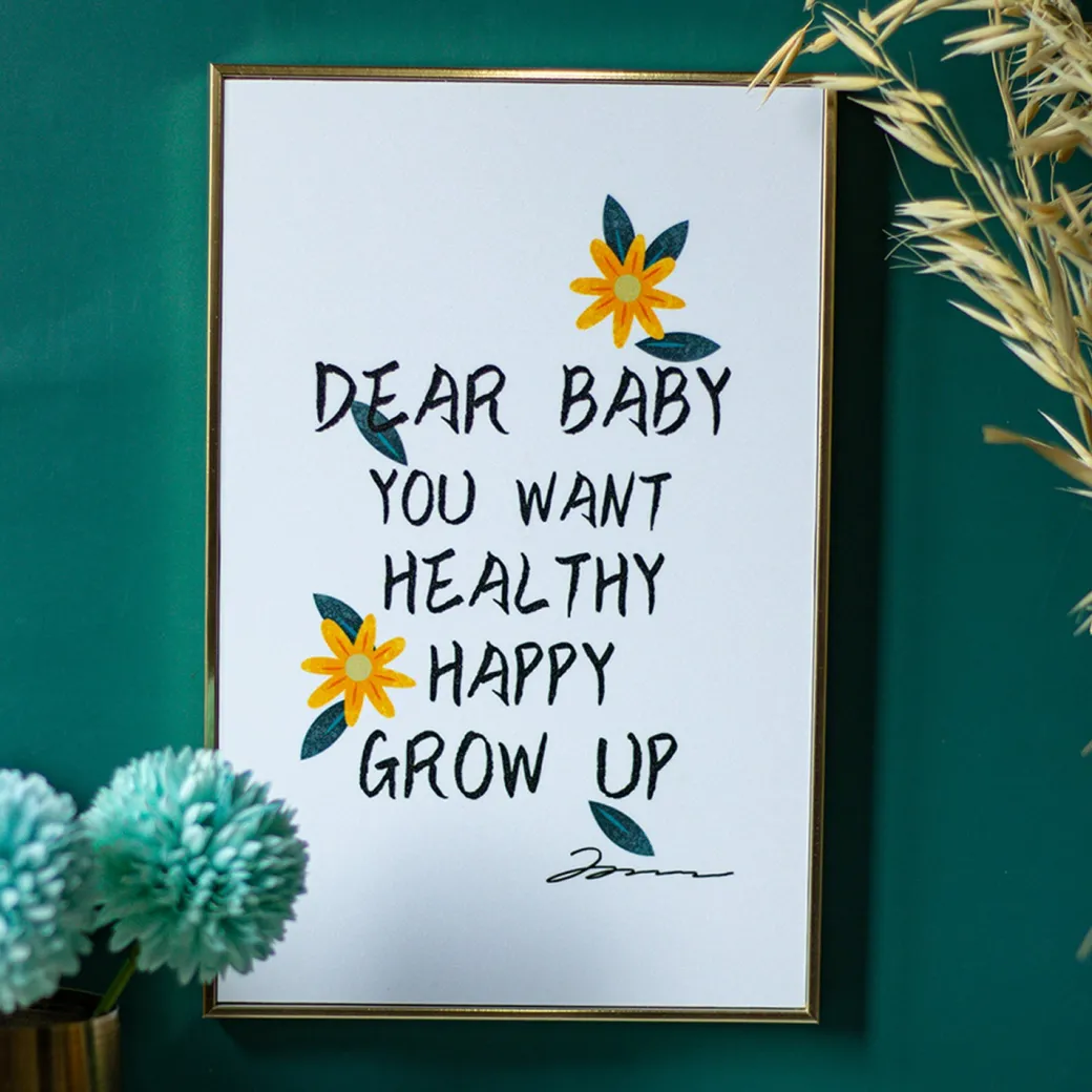 Wall Décor Painting - Quote