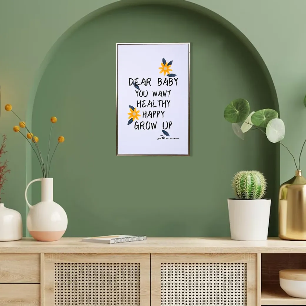 Wall Décor Painting - Quote