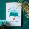 Wall Décor Painting - Umbrella