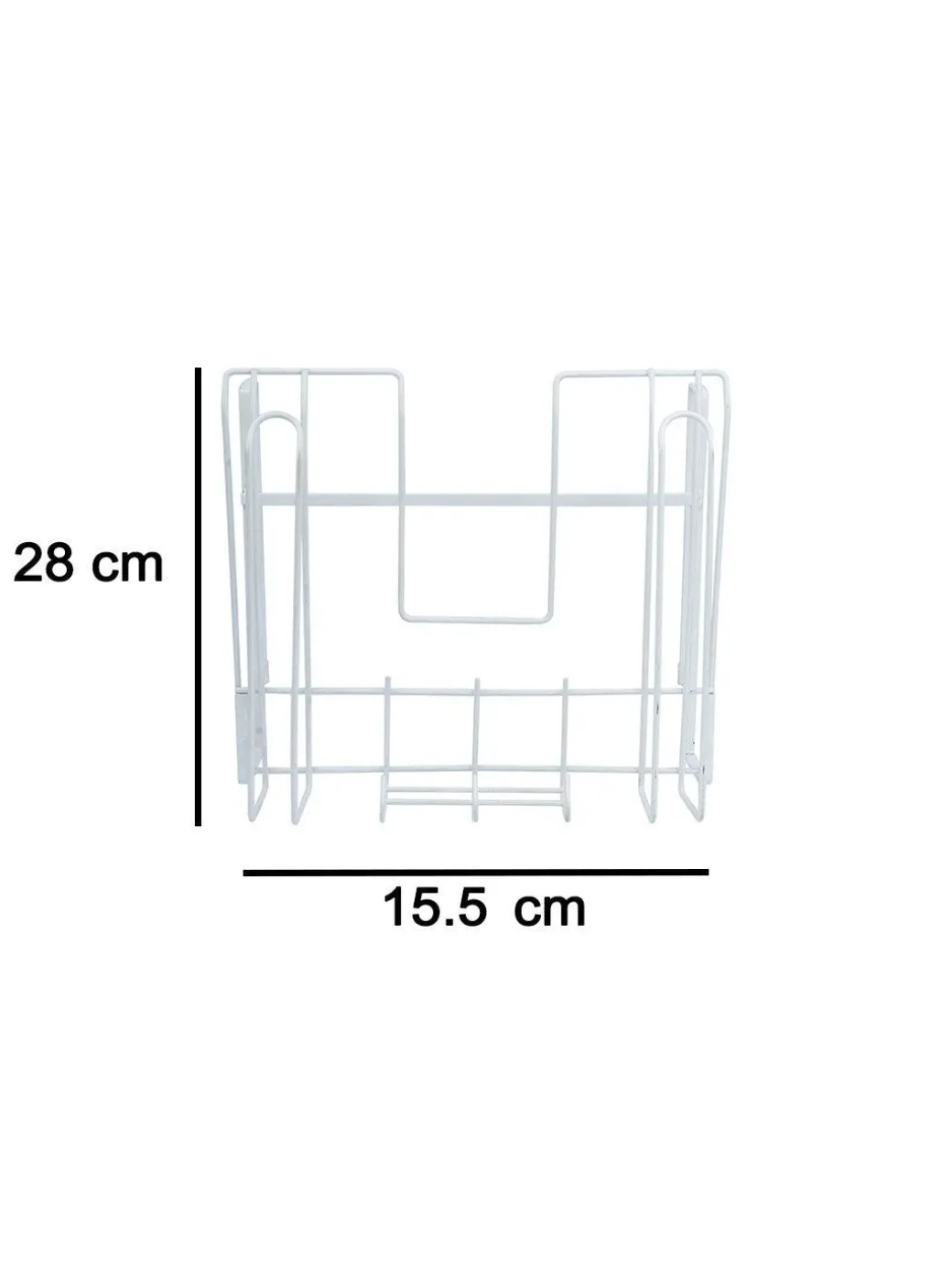 Wall Mount Pot Lid Organizer, Steel Storage Rack