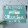 Wall Plaque, Wall Décor, Blue, MDF