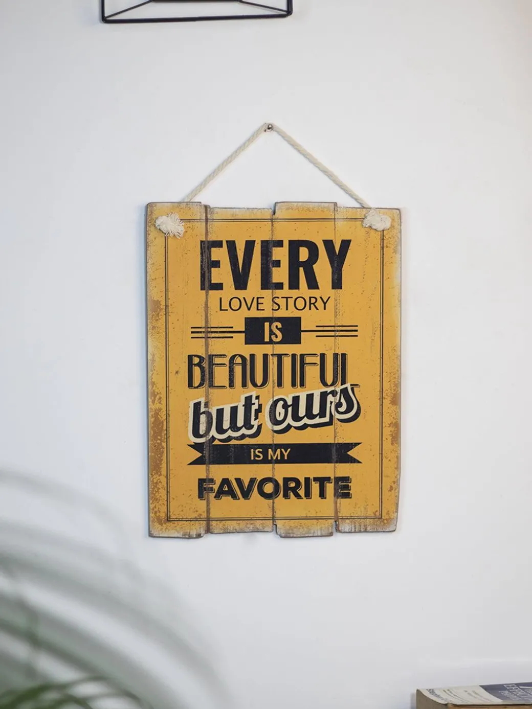 Wall Plaque, Wall Décor, Orange, MDF