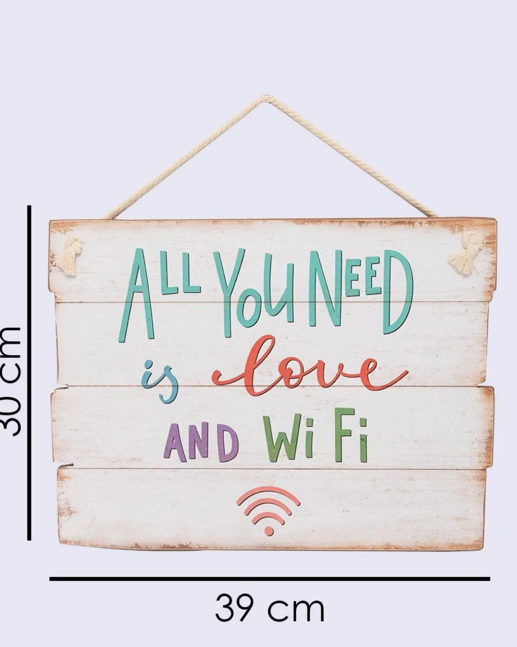 Wall Plaque, Wall Décor, White, MDF