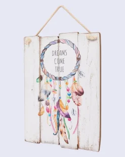 Wall Plaque, Wall Décor, White, MDF