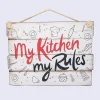 Wall Plaque, Wall Décor, White, MDF