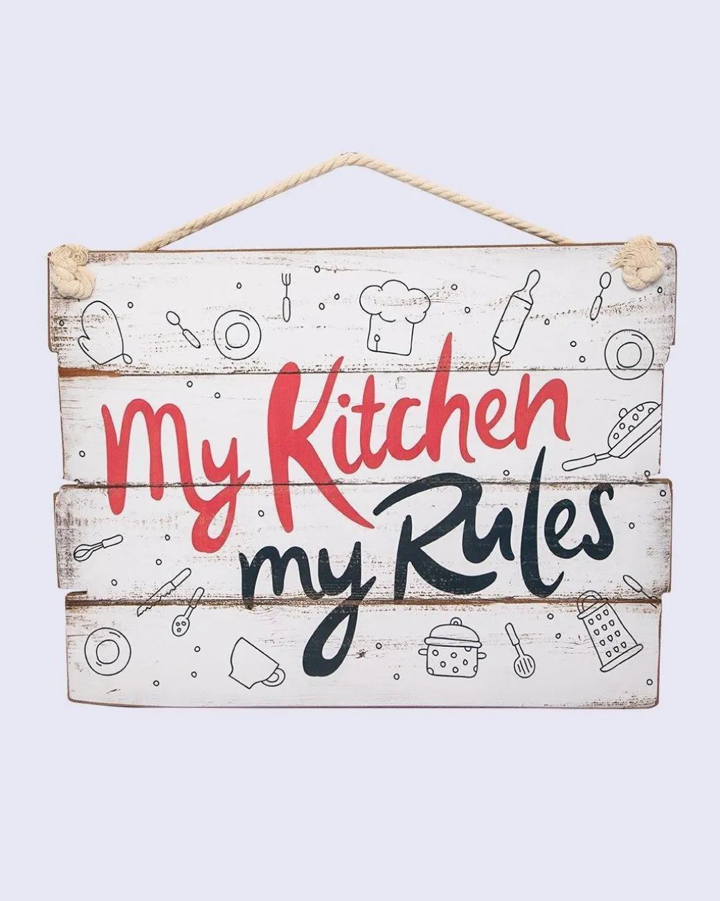 Wall Plaque, Wall Décor, White, MDF
