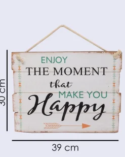 Wall Plaque, Wall Decor, White, MDF