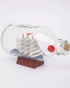 Wishing Bottle, Décor Piece, Red, Glass