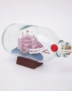 Wishing Bottle, Décor Piece, Pink, Glass